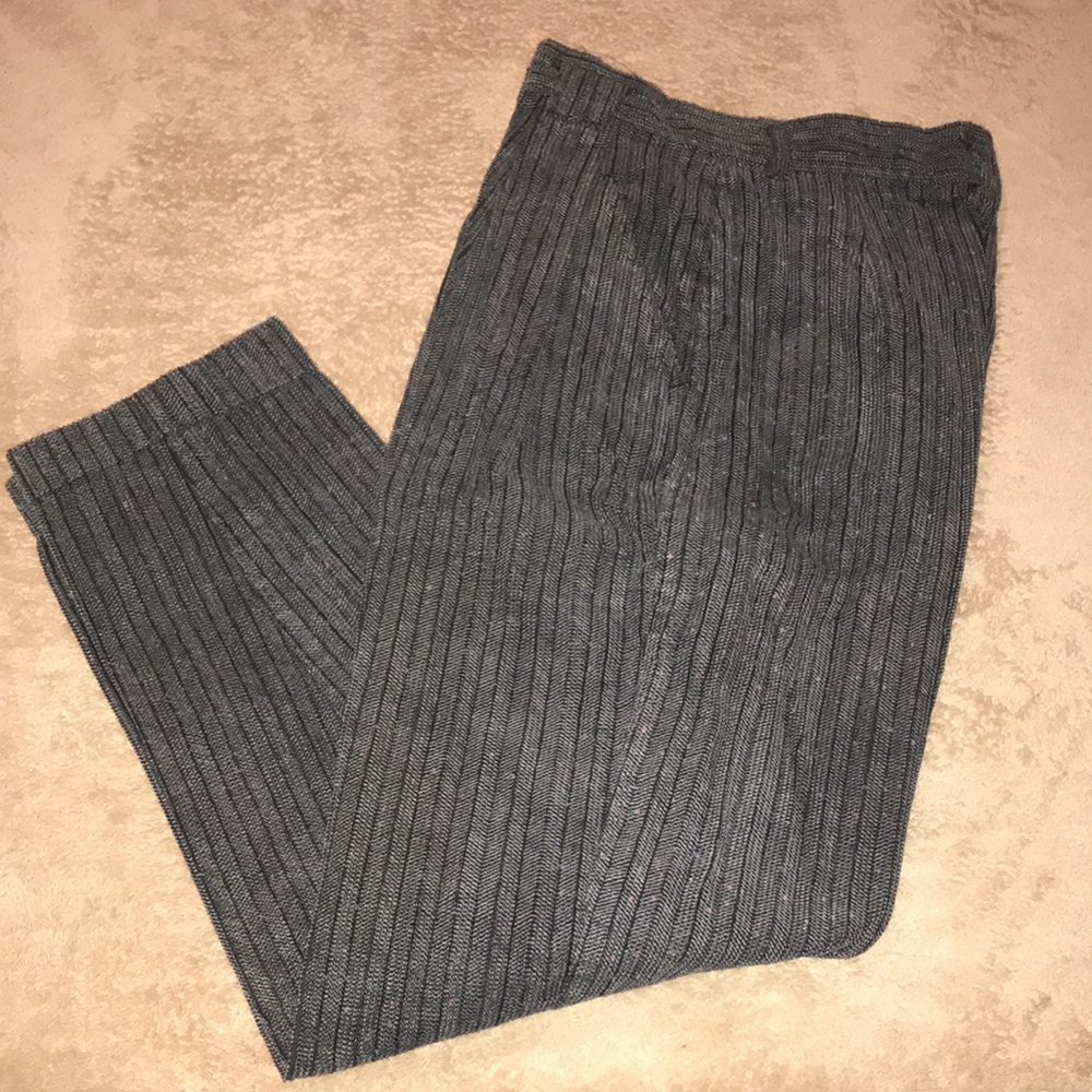 Gray patterned pants - Picture 4 of 5